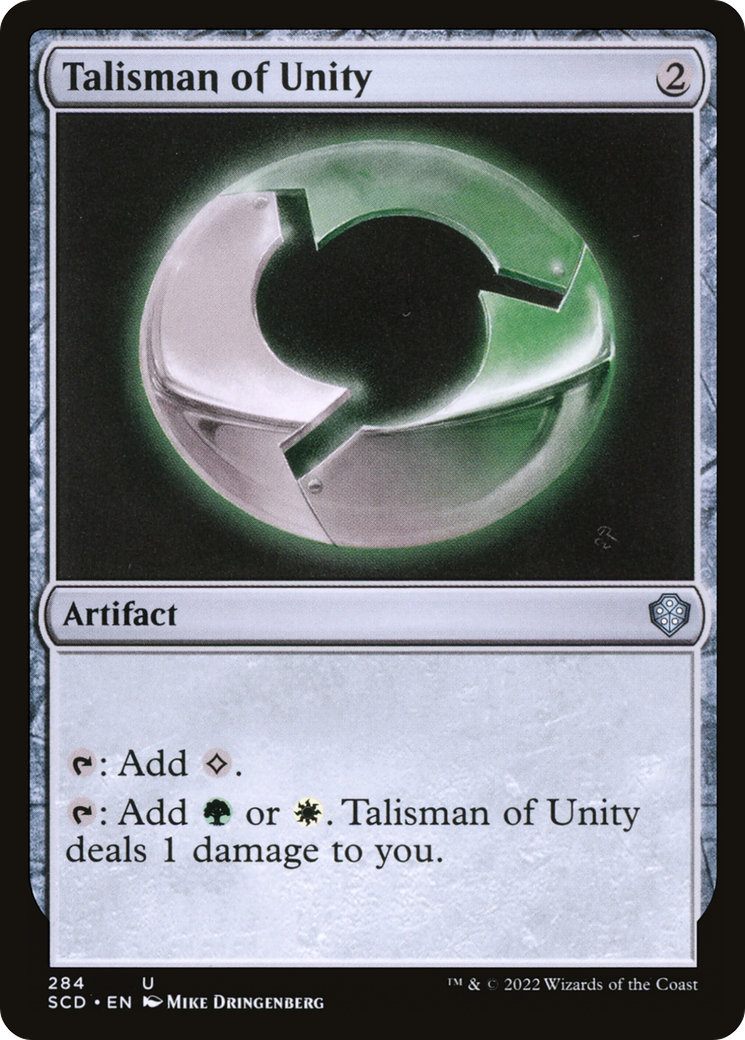 Talisman of Unity [Starter Commander Decks]