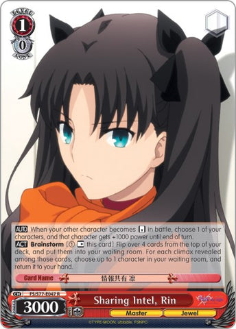Sharing Intel, Rin (FS/S77-E047 R) [Fate/Stay Night [Heaven's Feel] Vol.2]