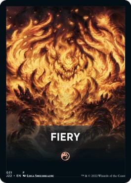 Fiery Theme Card [Jumpstart 2022 Front Cards]
