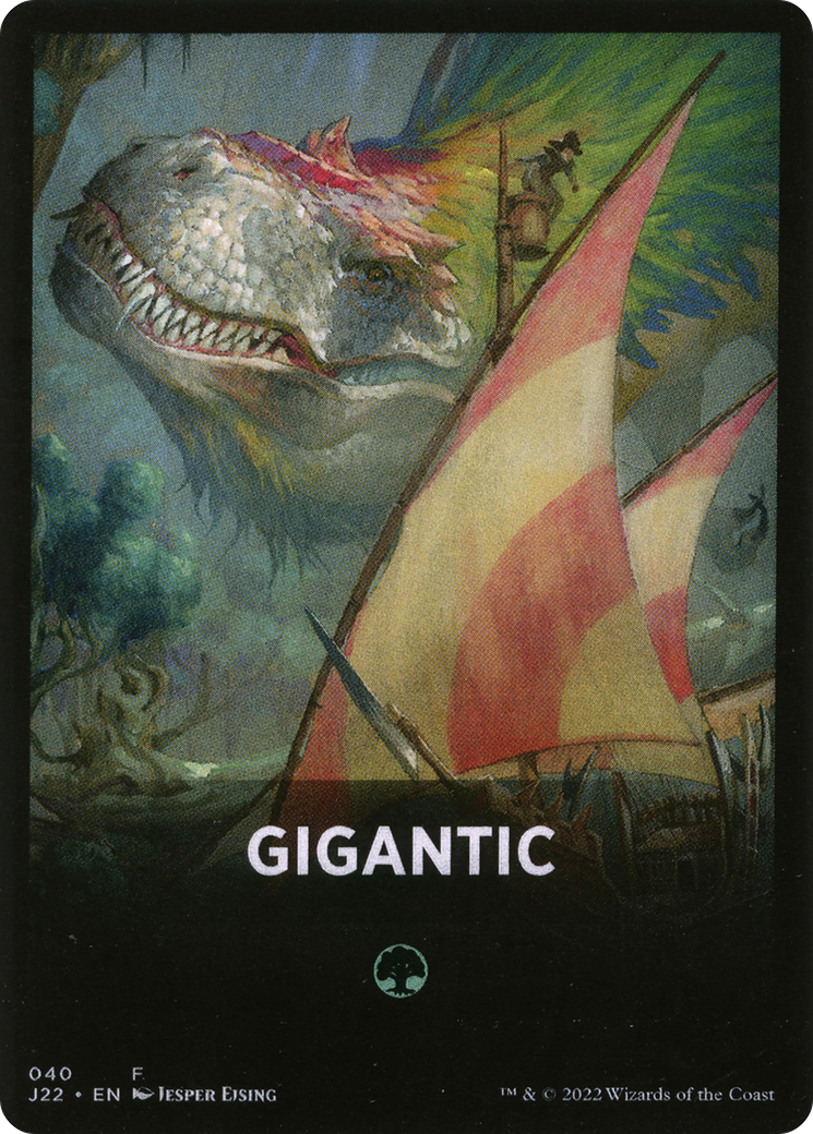 Gigantic Theme Card [Jumpstart 2022 Front Cards]
