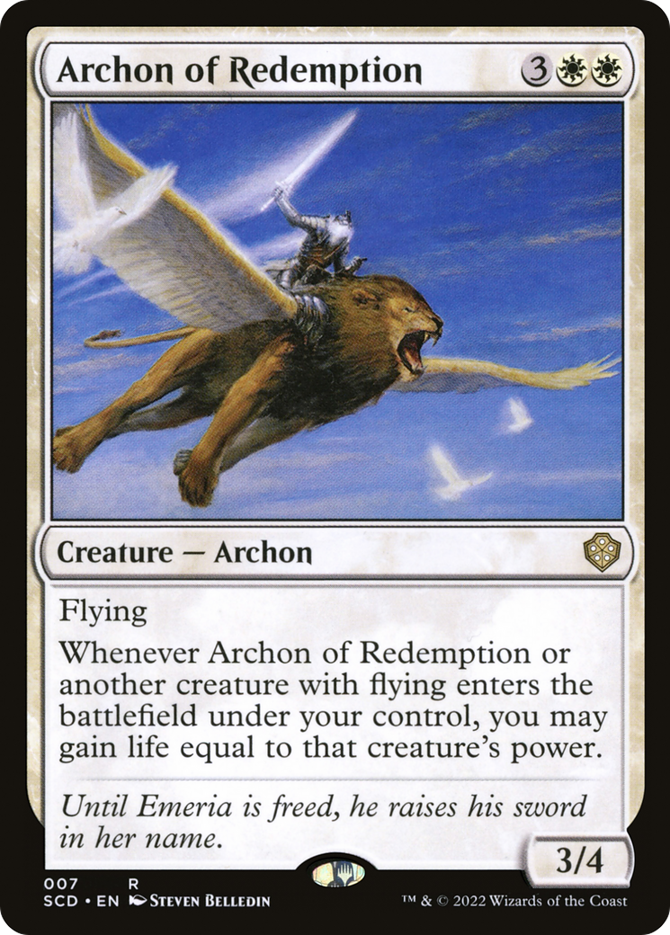 Archon of Redemption [Starter Commander Decks]