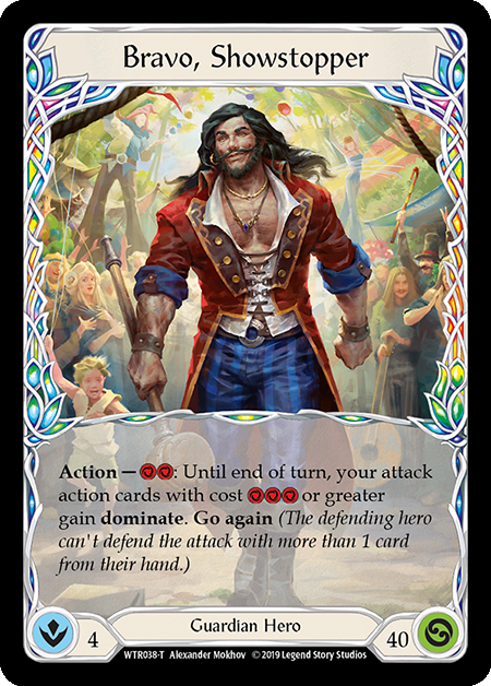 Bravo // Bravo, Showstopper [WTR039-T // WTR038-T] Alpha Print Normal
