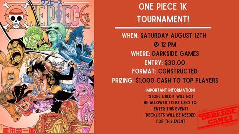 One Piece 1k ticket