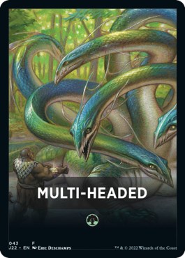 Multi-Headed Theme Card [Jumpstart 2022 Front Cards]