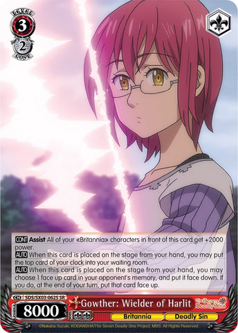 Gowther: Wielder of Harlit (SDS/SX03-062S SR) [The Seven Deadly Sins]