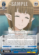 Receptionist's Day Off, Eina (DDM/S88-E082S SR) [Is it Wrong to Try to Pick Up Girls in a Dungeon?]