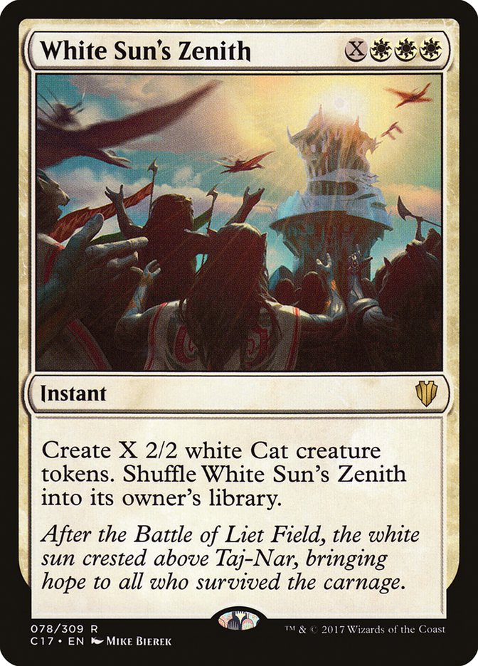 White Sun's Zenith [Commander 2017]