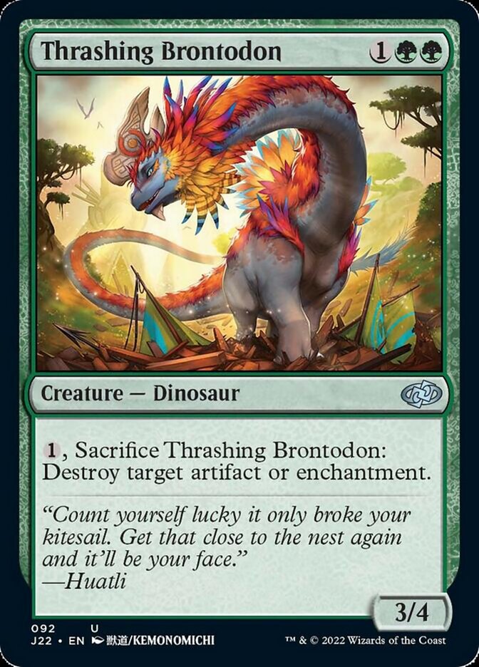 Thrashing Brontodon [Jumpstart 2022]