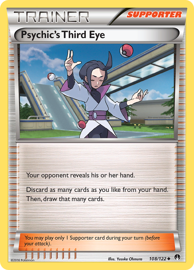 Psychic's Third Eye (108/122) [XY: BREAKpoint]