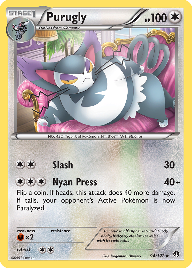 Purugly (94/122) [XY: BREAKpoint]