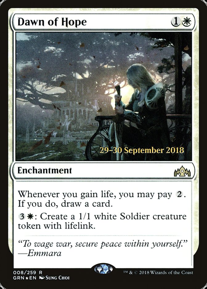 Dawn of Hope [Guilds of Ravnica Prerelease Promos]