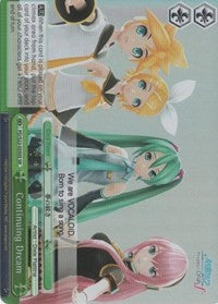 Continuing Dream (PD/S22-E050S SR) [Hatsune Miku -Project DIVA- f]