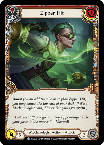 Zipper Hit (Red) [ARC029] Unlimited Normal