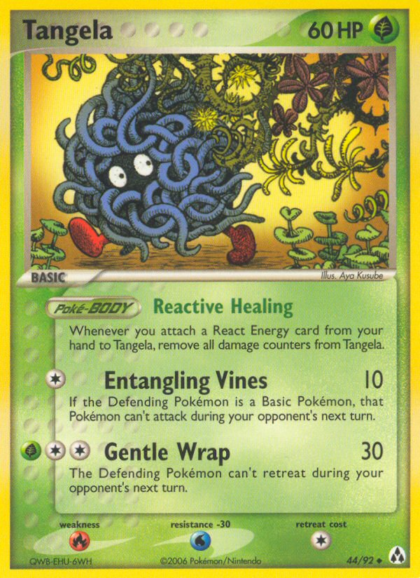 Tangela (44/92) [EX: Legend Maker]