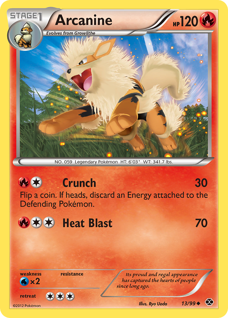 Arcanine (13/99) [Black & White: Next Destinies]