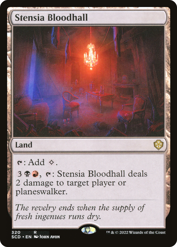 Stensia Bloodhall [Starter Commander Decks]