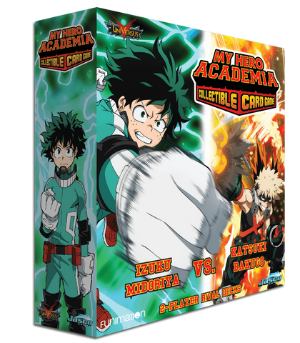Universus - My Hero Academia CCG Izuku Mioriya vs. Katsuki Bakugo 2-Player Rival Box