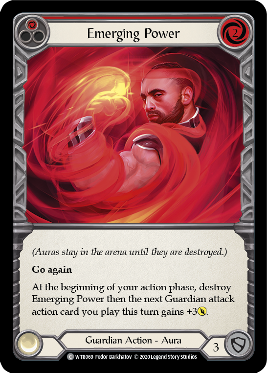 Emerging Power (Red) [U-WTR069] (Welcome to Rathe Unlimited)  Unlimited Normal