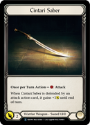 Cintari Saber (Rainbow Foil) [CRU080-RF] Unlimited Rainbow Foil