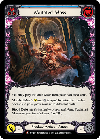 Mutated Mass (Rainbow Foil) [U-MON191-RF] Unlimited Rainbow Foil