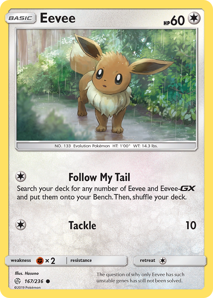 Eevee (167/236) [Sun & Moon: Cosmic Eclipse]