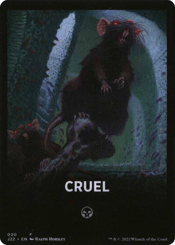 Cruel Theme Card [Jumpstart 2022 Front Cards]
