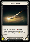 Cintari Saber (Rainbow Foil) [CRU079-RF] Unlimited Rainbow Foil