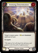 Ironsong Determination [WTR122-S] Alpha Print Rainbow Foil