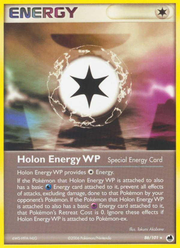 Holon Energy WP (86/101) [EX: Dragon Frontiers]