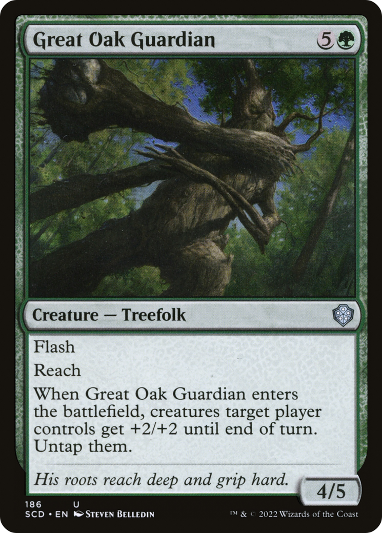 Great Oak Guardian [Starter Commander Decks]