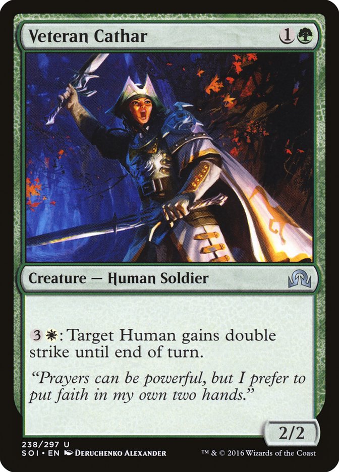 Veteran Cathar [Shadows over Innistrad]