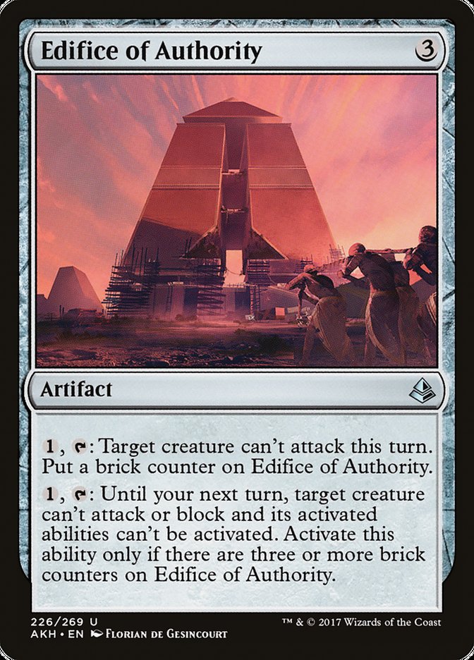 Edifice of Authority [Amonkhet]