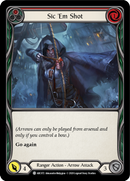 Sic 'Em Shot (Red) [ARC072] Unlimited Normal