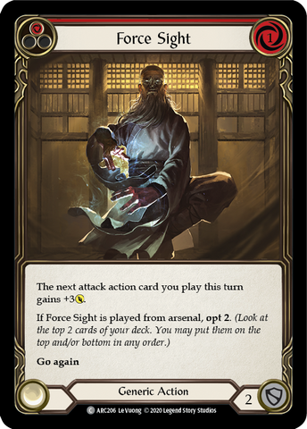 Force Sight (Red) [ARC206] Unlimited Normal