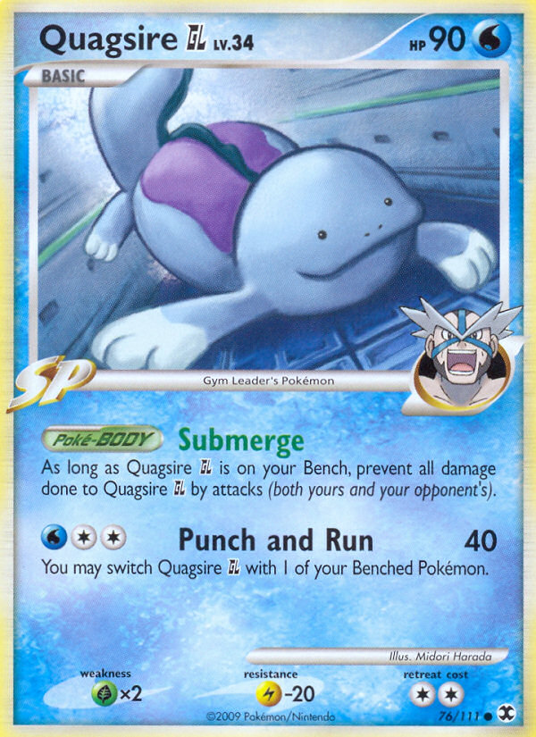 Quagsire GL (76/111) [Platinum: Rising Rivals]