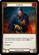 Cash In (Rainbow Foil) [CRU188-RF] Unlimited Rainbow Foil