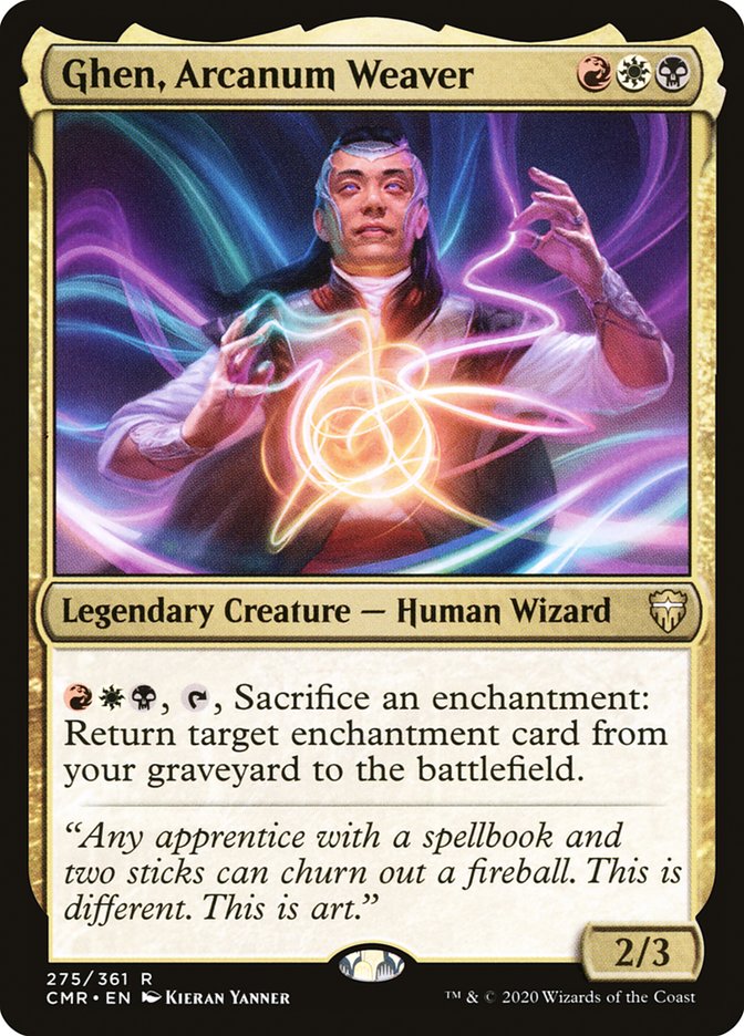 Ghen, Arcanum Weaver [Commander Legends]